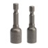 Ключ-насадка 1/4" магнитный 8х48мм+10х48мм (2 шт/уп) REXANT