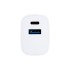 Сетевое зарядное устройство REXANT USB + Type-C, 5V, 2.4 A, белое
