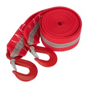 Трос буксировочный REXANT со светоотражающей лентой, 5 т, 4 м, с двумя крюками, в чехле Трос буксировочный REXANT со светоотражающей лентой, 5 т, 4 м, с двумя крюками, в чехле