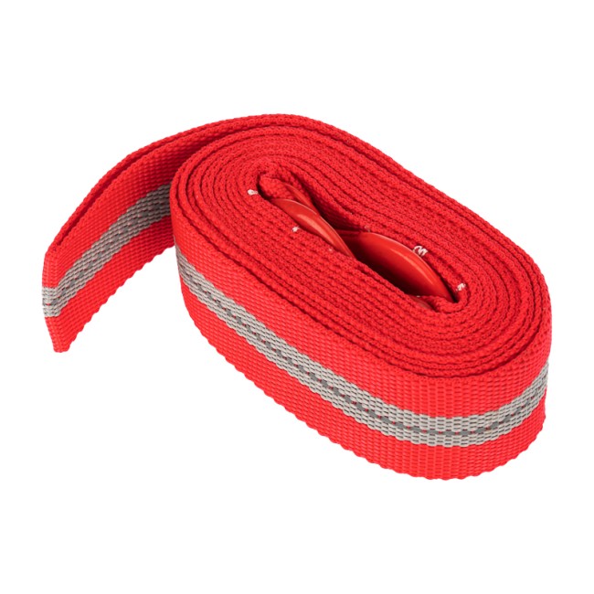 Трос буксировочный REXANT со светоотражающей лентой, 5 т, 4 м, с двумя крюками, в чехле