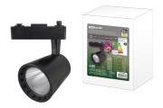 Светильник трековый однофазный LED TRL-01-024-WB 24 Вт, 24°, 3000 К, 80 Ra, черный, TDM Светильник трековый однофазный LED TRL-01-024-WB 24 Вт, 24°, 3000 К, 80 Ra, черный, TDM