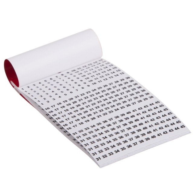 Маркеры самоклеящиеся МС-3 от 1 до 45    Маркеры самоклеящиеся МС-3 от 1 до 45