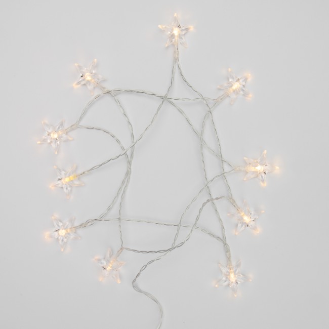 Гирлянда светодиодная Звездочки 1,5 м, 10 LED, прозрачный ПВХ, цвет свечения теплый белый, 2 х АА (батарейки не в комплекте) NEON-NIGHT Гирлянда светодиодная Звездочки 1,5 м, 10 LED, прозрачный ПВХ, цвет свечения теплый белый, 2 х АА (батарейки не в комплекте) NEON-NIGHT