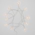 Гирлянда светодиодная Звездочки 1,5 м, 10 LED, прозрачный ПВХ, цвет свечения теплый белый, 2 х АА (батарейки не в комплекте) NEON-NIGHT