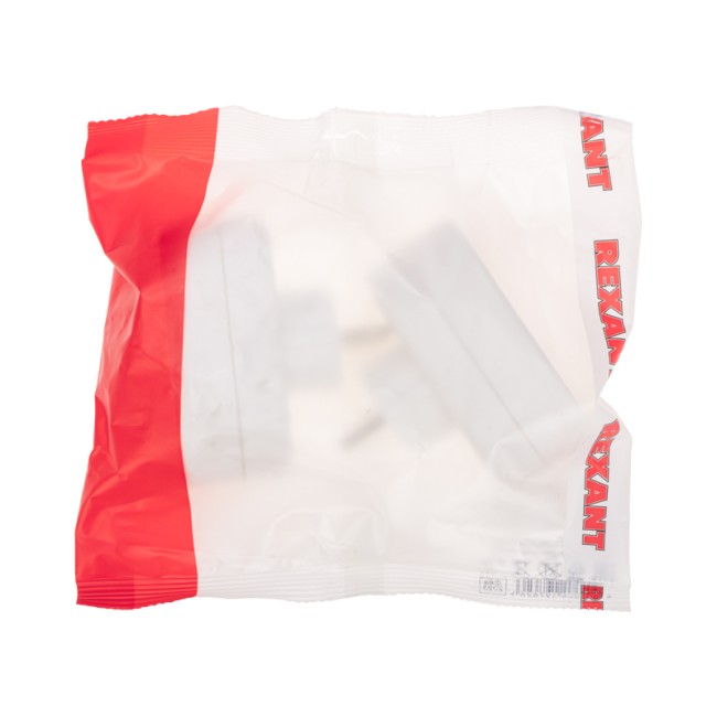 Набор двойников электрических REXANT 16 А вертикальные с заземлением, белый (2 шт./уп.)