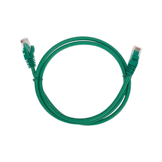 Патч-корд U/UTP CAT 6, RJ45-RJ45, 26AWG, LSZH, зеленый, 1м REXANT