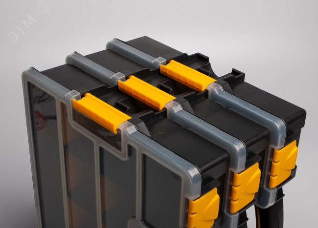 Кейс органайзер с модульными секциями К-03 Кейс органайзер с модульными секциями К-03