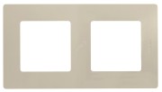 ETIKA Рамка 2 поста слоновая кость