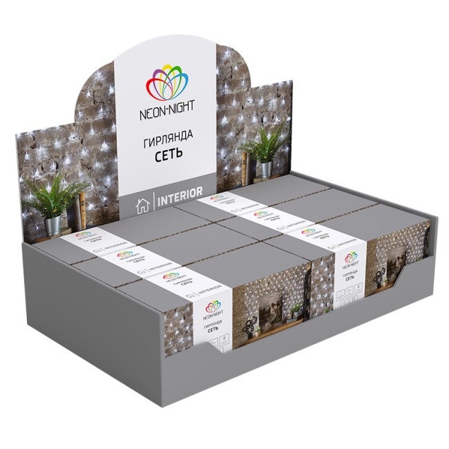 Гирлянда Сеть 1,5х1,5м, прозрачный ПВХ, 150 LED ТЕПЛЫЙ БЕЛЫЙ Гирлянда Сеть 1,5х1,5м, прозрачный ПВХ, 150 LED ТЕПЛЫЙ БЕЛЫЙ