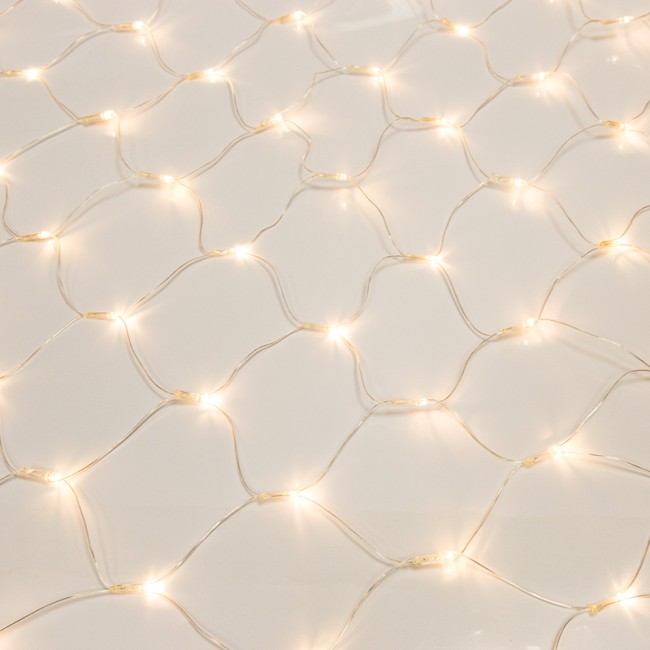 Гирлянда Сеть 1,5х1,5м, прозрачный ПВХ, 150 LED ТЕПЛЫЙ БЕЛЫЙ Гирлянда Сеть 1,5х1,5м, прозрачный ПВХ, 150 LED ТЕПЛЫЙ БЕЛЫЙ