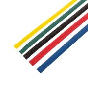 Набор термоусаживаемых трубок ТУТ нг 12,0/6,0мм, пять цветов, упаковка 50 шт. по 1м REXANT Набор термоусаживаемых трубок ТУТ нг 12,0/6,0мм, пять цветов, упаковка 50 шт. по 1м REXANT