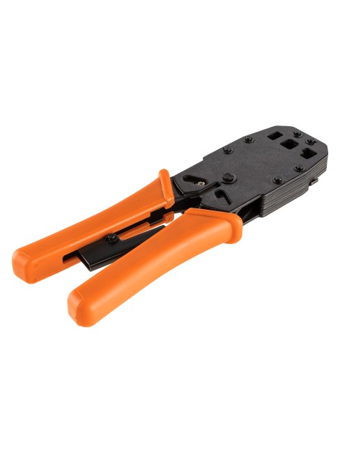Клещи обжимные КО-10, обжим RJ-10/11/12/45 (8P8C, 6P6C, 6P4C, 6P2C, 4P4C), "МастерЭлектрик" TDM