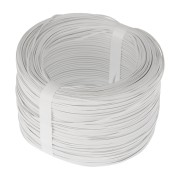 Проволока упаковочная в ПВХ REXANT, белая, бухта 250 м