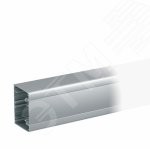 Короб 75х55 мм с крышкой 45 мм OL45 алюминий Короб 75х55 мм с крышкой 45 мм OL45 алюминий