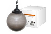 Светильник НСБ 02-60-255 УХЛ4 60 Вт, IP40, шар дымчатый с огранкой 250 мм, цепь черная TDM Светильник НСБ 02-60-255 УХЛ4 60 Вт, IP40, шар дымчатый с огранкой 250 мм, цепь черная TDM