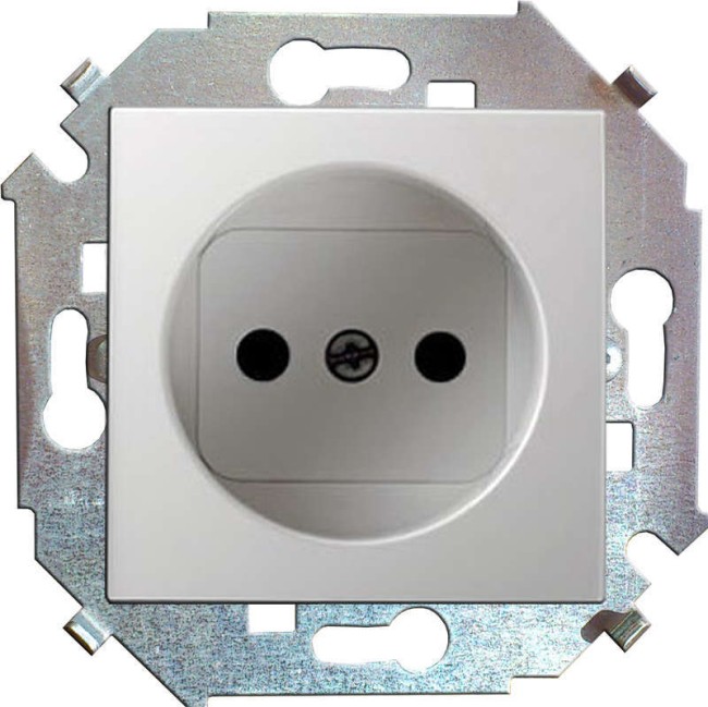 Розетка 1-м СП Simon 15 16А IP20 250В без заземл. винтов. клеммы механизм бел. Simon 1591431-030 Розетка 1-м СП Simon 15 16А IP20 250В без заземл. винтов. клеммы механизм бел. Simon 1591431-030