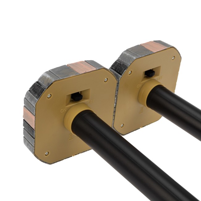 Набор отпугивателей кротов с садовым фонариком (R 20м х2) камень REXANT Набор отпугивателей кротов с садовым фонариком (R 20м х2) камень REXANT