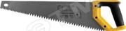 Ножовка по дереву, крупный кален.зуб 5 ТPI с запилом 7 ТPI, 2D заточка, пласт.прорезинен.ручка 500 мм