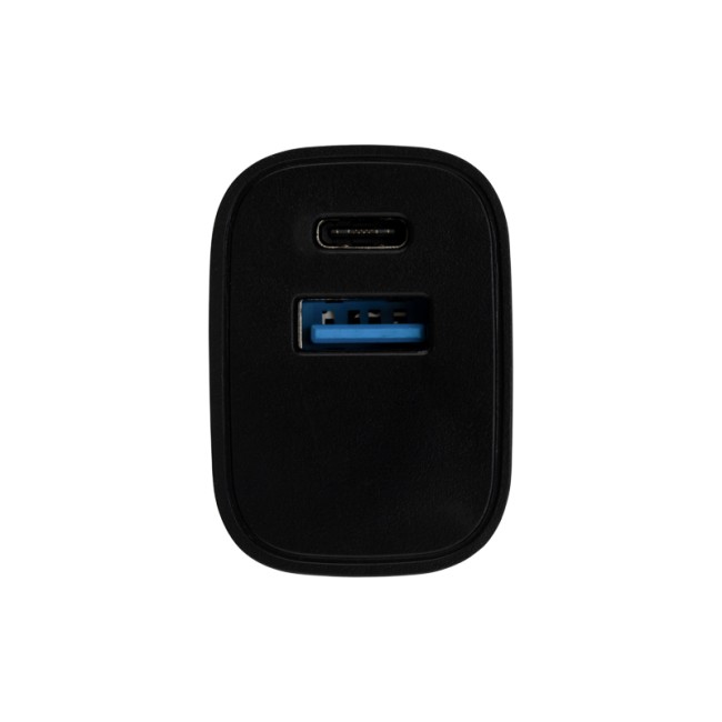 Сетевое зарядное устройство REXANT USB + Type-C, 5V, 2.4 A, черное