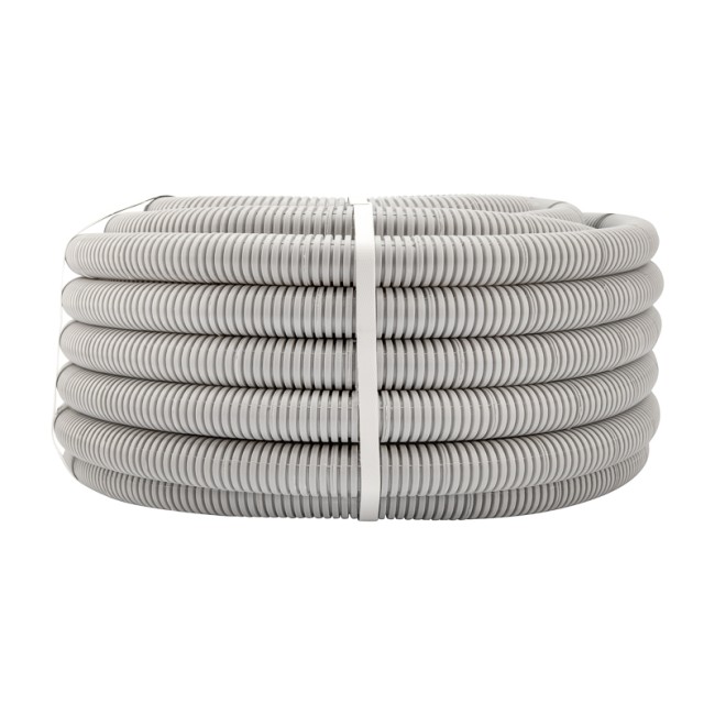 Труба гофрированная из ПВХ, с зондом, Ø40мм (бухта 15 м/уп) REXANT Труба гофрированная из ПВХ, с зондом, Ø40мм (бухта 15 м/уп) REXANT