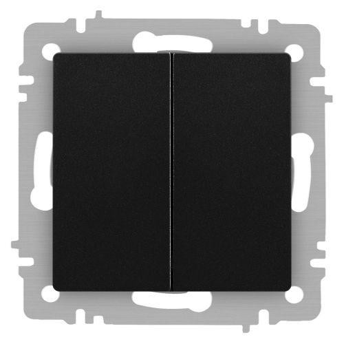 Выключатель 2-кл. СП Accent 6-104-05 10А IP20 250В AL/CU антрацит Intro Б0063488 Выключатель 2-кл. СП Accent 6-104-05 10А IP20 250В AL/CU антрацит Intro Б0063488