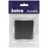 Выключатель 2-кл. СП Accent 6-104-05 10А IP20 250В AL/CU антрацит Intro Б0063488 Выключатель 2-кл. СП Accent 6-104-05 10А IP20 250В AL/CU антрацит Intro Б0063488
