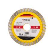 Диск алмазный отрезной Turbo волна 115x22,2x2x10мм KRANZ Диск алмазный отрезной Turbo волна 115x22,2x2x10мм KRANZ
