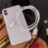 USB-Lightning кабель для iPhone original copy 1:1/PVC/white/1m/REXANT