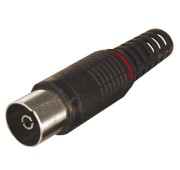 TV-разъем гнездо без пайки черный PROconnect TV-разъем гнездо без пайки черный PROconnect