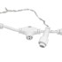 Гирлянда Светодиодный Дождь 2х1,5м, 300 LED ТЕПЛЫЙ БЕЛЫЙ, прозрачный ПВХ, IP65, постоянное свечение, 230В соединяется NEON-NIGHT (нужен шнур питания 303-500-1)