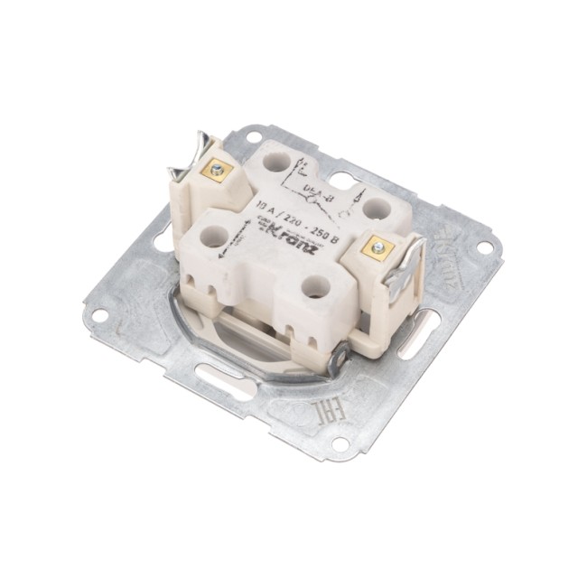 DEA Выключатель 1кл с/у 10А мех. Бел KRANZ 