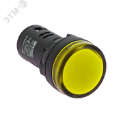 Лампа AD16-22HS LED матрица 22мм жёлтый Лампа AD16-22HS LED матрица 22мм жёлтый