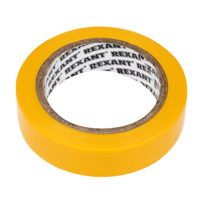 Изолента ПВХ 15 мм х 10 м, желтая, упаковка 10 рулонов REXANT Изолента ПВХ 15 мм х 10 м, желтая, упаковка 10 рулонов REXANT