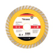 Диск алмазный отрезной Turbo волна 125x22,2x2x10мм KRANZ Диск алмазный отрезной Turbo волна 125x22,2x2x10мм KRANZ