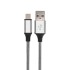 USB-Lightning кабель для iPhone/nylon/black-blue-yellow/1m/REXANT