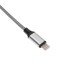 USB-Lightning кабель для iPhone/nylon/black-blue-yellow/1m/REXANT