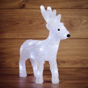 Акриловая светодиодная фигура Оленёнок 30х14х35 см, 4,5 В, 3 батарейки AA (не входят в комплект), 40 светодиодов NEON-NIGHT Акриловая светодиодная фигура Оленёнок 30х14х35 см, 4,5 В, 3 батарейки AA (не входят в комплект), 40 светодиодов NEON-NIGHT