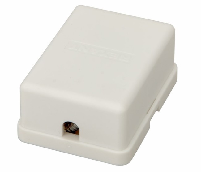 Розетка телефонная внешняя, 2 порта UTP, RJ-14 (6P4C), CAT 3 REXANT