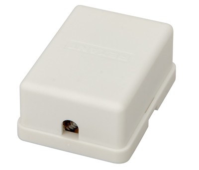 Розетка телефонная внешняя, 2 порта UTP, RJ-14 (6P4C), CAT 3 REXANT