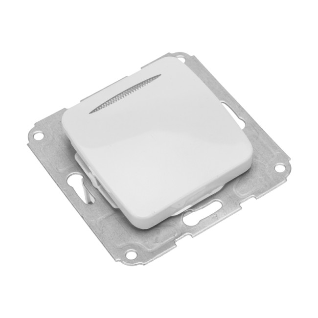 DEA Выключатель 1кл (инд) с/у 10А мех. Бел KRANZ DEA Выключатель 1кл (инд) с/у 10А мех. Бел KRANZ