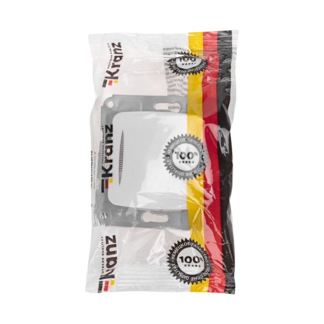 DEA Выключатель 1кл (инд) с/у 10А мех. Бел KRANZ DEA Выключатель 1кл (инд) с/у 10А мех. Бел KRANZ