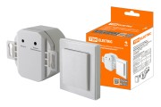Комплект для беспроводного управления нагрузкой "Умный выключатель" РВ1-М1.1 "Уютный дом" TDM Комплект для беспроводного управления нагрузкой "Умный выключатель" РВ1-М1.1 "Уютный дом" TDM