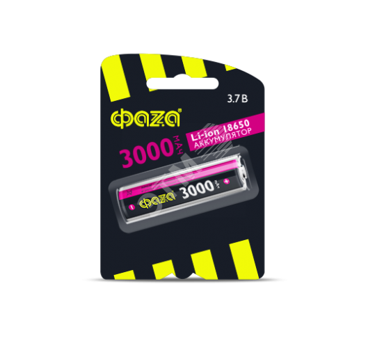 Аккумулятор ФАZА 18650 3000мАч BL-1