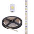 Лента светодиодная 12В, SMD5050, 14,4Вт/м, 60 LED/м, 2700К, 10мм, 3м, для БП с клеммами, IP65 LAMPER