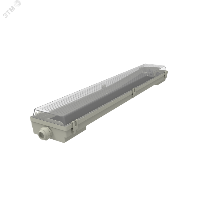 Светильник влагозащитный ДСП для светодиодных ламп СПП Т8 G13 2х600 мм 665х85х55 мм IP65 LITE Gauss Светильник влагозащитный ДСП для светодиодных ламп СПП Т8 G13 2х600 мм 665х85х55 мм IP65 LITE Gauss