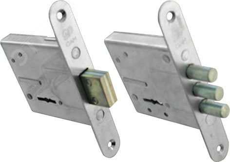 Замок врезной 3В8-4С, прямоугольный ригель Замок врезной 3В8-4С, прямоугольный ригель