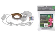 Комплект светодиодной ленты SMD5050-30 LED/м-12 В-7,2 Вт/м-IP65-RGB (1 м), 12 Вт, IR-контроллер TDM Комплект светодиодной ленты SMD5050-30 LED/м-12 В-7,2 Вт/м-IP65-RGB (1 м), 12 Вт, IR-контроллер TDM