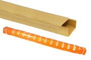 Кабель-канал 100х60 желтая сосна 3D (12м) TDM Кабель-канал 100х60 желтая сосна 3D (12м) TDM