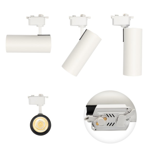 Светильник светодиодный трековый Star Track 30Вт 4000К LED белый REXANT Светильник светодиодный трековый Star Track 30Вт 4000К LED белый REXANT