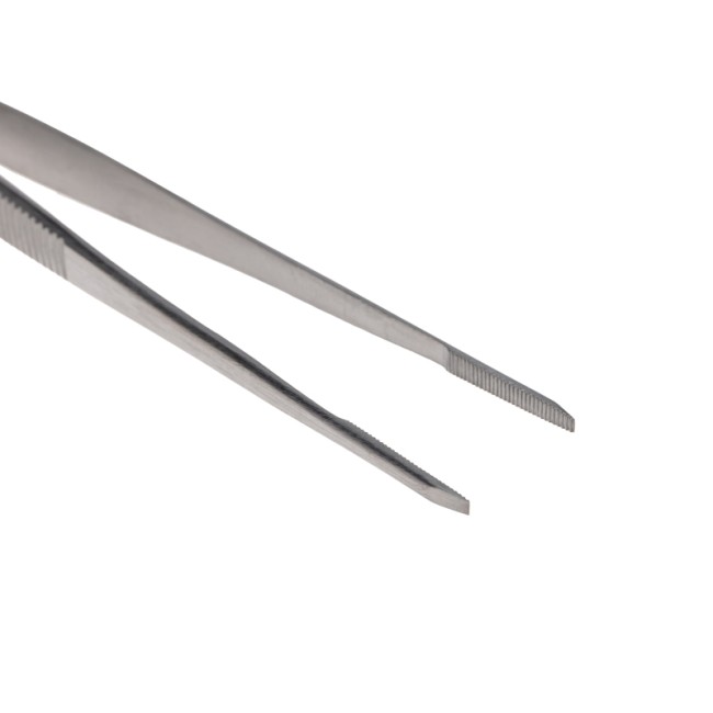 Пинцет прямой, рифленый 155мм ПРОФИ Пинцет прямой, рифленый 155мм ПРОФИ